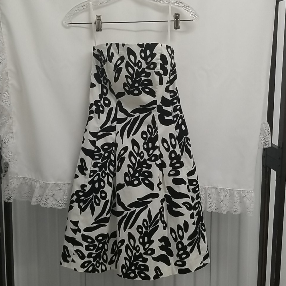 White House Black Market strapless dress
